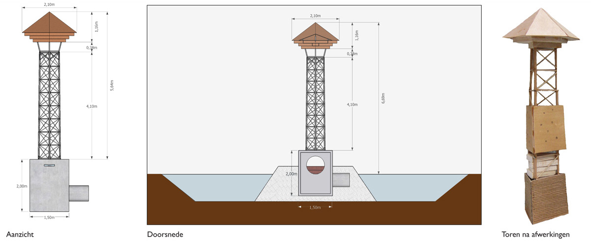 Project biotorens - Rheia ontwerpatelier - architectuur - ecologie